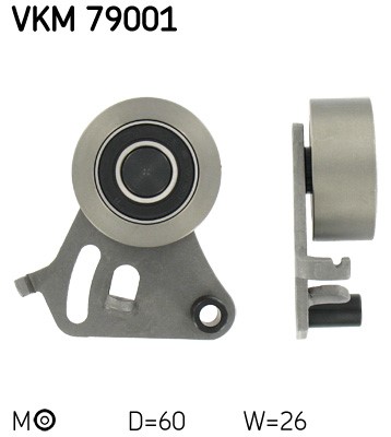 Spännrulle, kamrem Skf VKM 79001 SKF