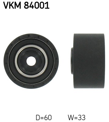 Styrrulle, kamrem, Upptill Skf VKM 84001 SKF