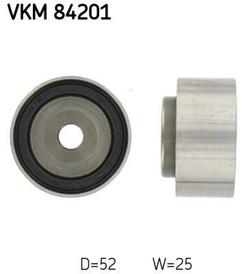 Styrrulle, kamrem, Nedre Skf VKM 84201 SKF