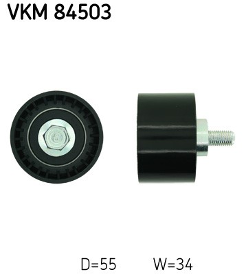 Styrrulle, kamrem, Nedre Skf VKM 84503 SKF
