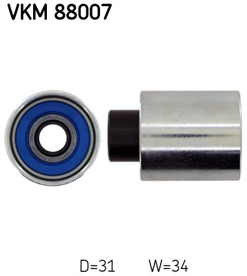 Styrrulle, kamrem, Höger upptill Skf VKM 88007 SKF