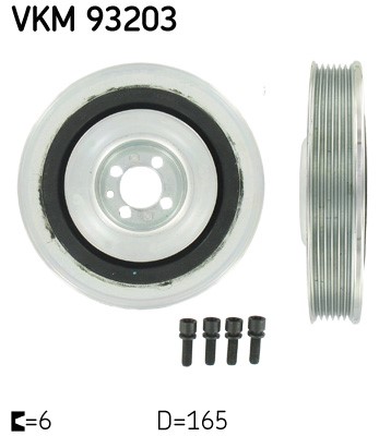 Remskiva, vevaxel Skf VKM 93203 SKF