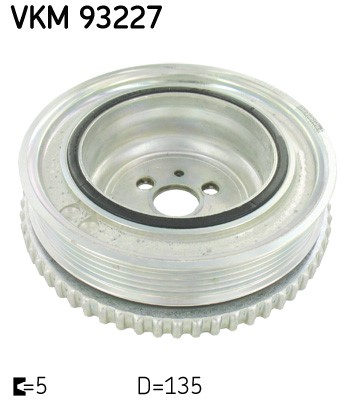 Remskiva, vevaxel Skf VKM 93227 SKF