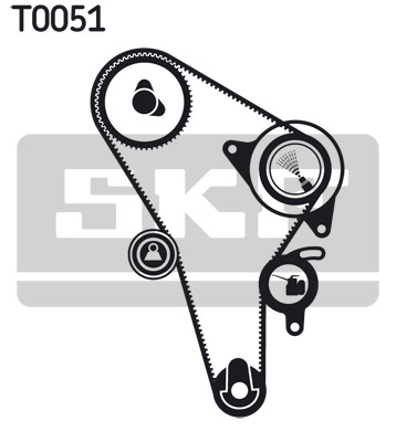 Kamremskit Skf VKMA 01010 SKF