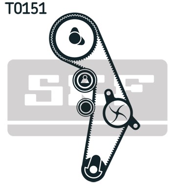 Kamremskit Skf VKMA 01018 SKF