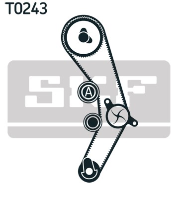 Kamremskit Skf VKMA 01136 SKF