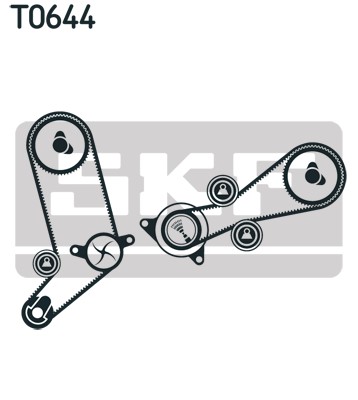 Kamremskit Skf VKMA 01270 SKF