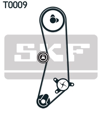 Kamremskit Skf VKMA 02200 SKF
