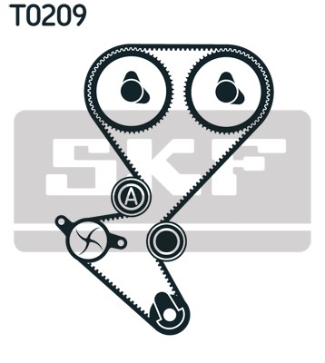 Kamremskit Skf VKMA 03258 SKF