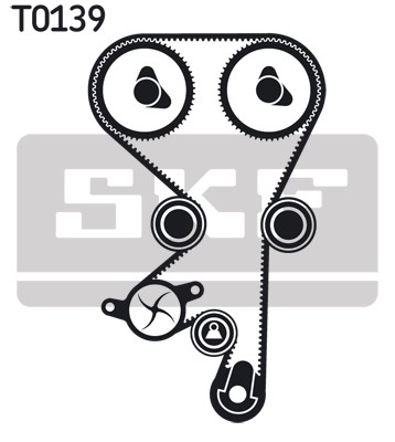Kamremskit Skf VKMA 05156 SKF