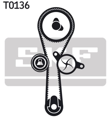 Kamremskit Skf VKMA 06010 SKF