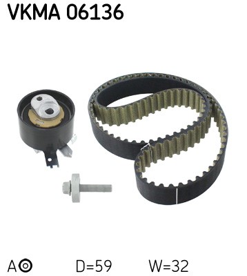 Kamremskit Skf VKMA 06136 SKF