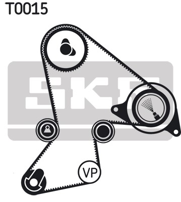Kamremskit Skf VKMA 06214 SKF