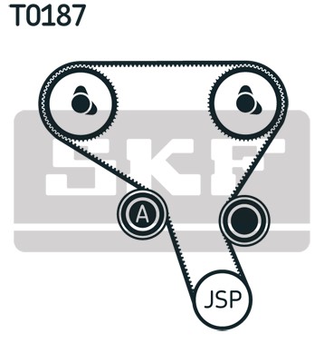 Kamremskit Skf VKMA 06503 SKF