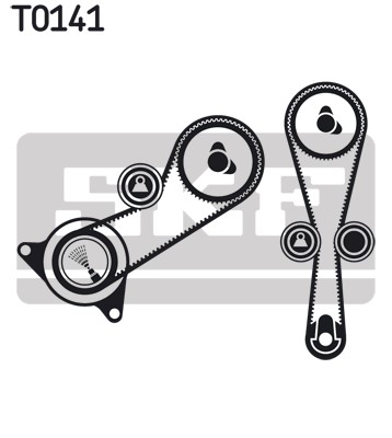 Kamremskit Skf VKMA 07302 SKF