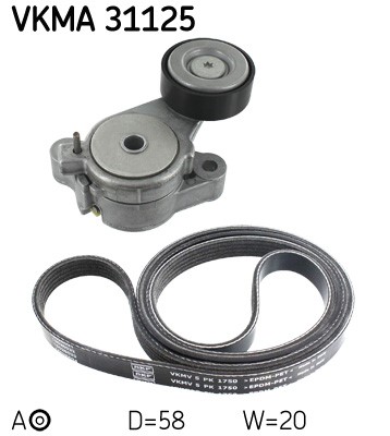 Drivremsats Skf VKMA 31125 SKF