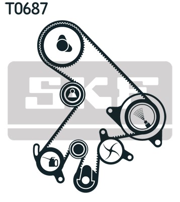 Kamremskit Skf VKMA 91303 SKF