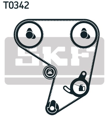 Kamremskit Skf VKMA 91700 SKF