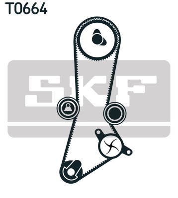 Kamremskit Skf VKMA 94016 SKF