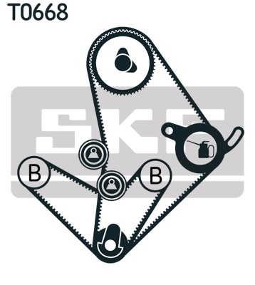 Kamremskit Skf VKMA 95010 SKF