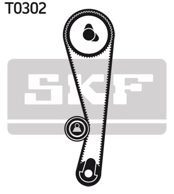 Kamremskit Skf VKMA 95651 SKF