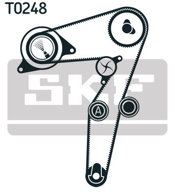Kamremskit med vattenpump Skf VKMC 02193-2 SKF