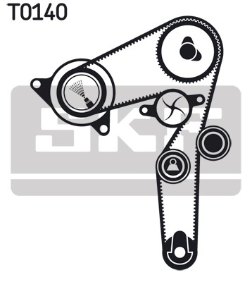 Kamremskit med vattenpump Skf VKMC 02199-2 SKF Kamremskit med vattenpump Skf VKMC 02199-2 SKF