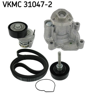 Vattenpump + spårremssats Skf VKMC 31047-2 SKF