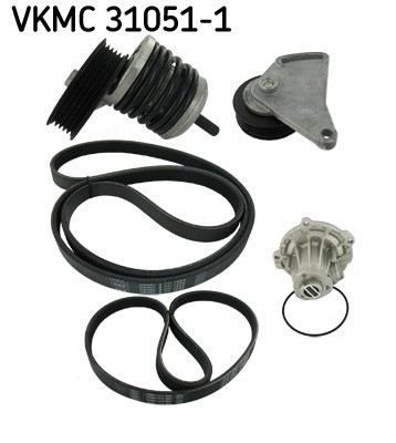 Vattenpump + spårremssats Skf VKMC 31051-1 SKF