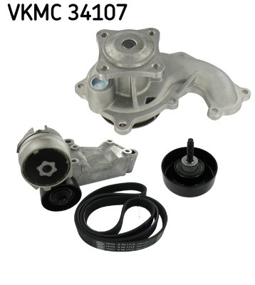 Vattenpump + spårremssats Skf VKMC 34107 SKF Vattenpump + spårremssats Skf VKMC 34107 SKF