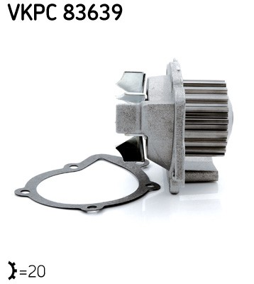 Vattenpump Skf VKPC 83639 SKF