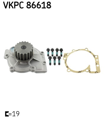 Vattenpump SKF