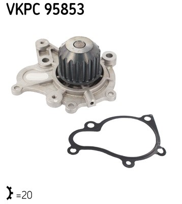 Vattenpump Skf VKPC 95853 SKF