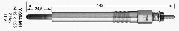Glödstift 11,0V Ngk 7995 NGK