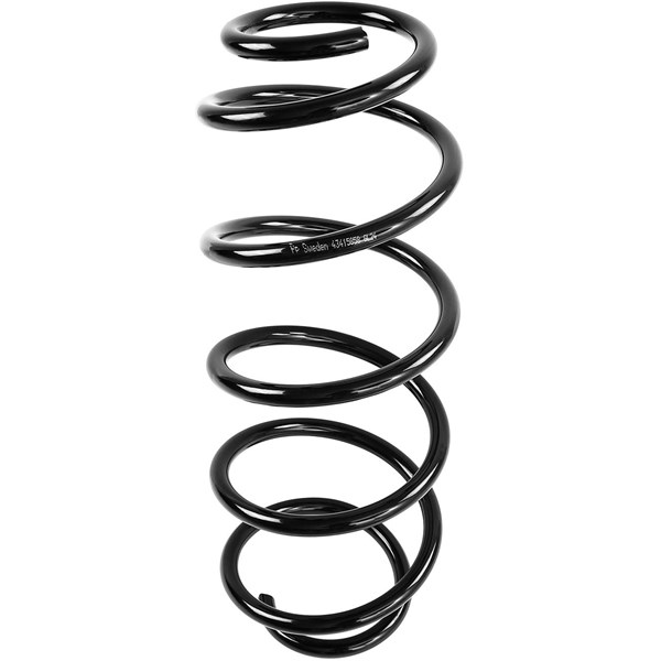 Spiralfjäder, Framaxel