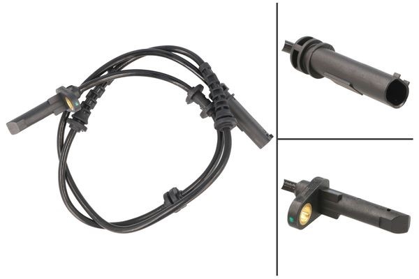 ABS-givare, Sensor, hjulvarvtal, Bakaxel