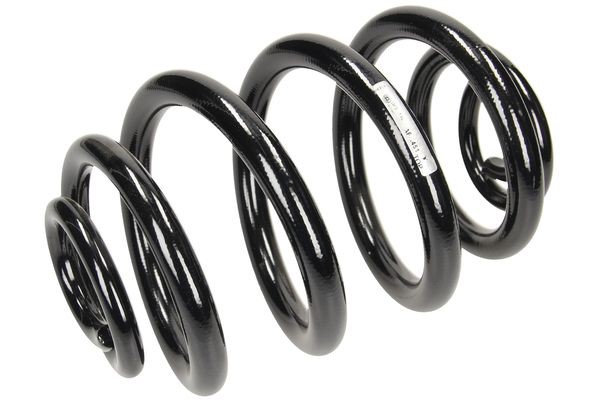 Spiralfjäder, Bakaxel