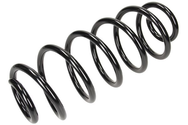 Spiralfjäder, Bakaxel