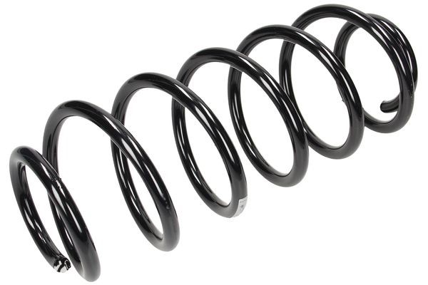Spiralfjäder, Bakaxel