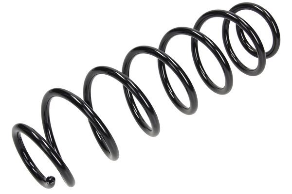 Spiralfjäder, Bakaxel