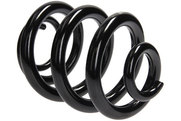 Spiralfjäder, Bakaxel