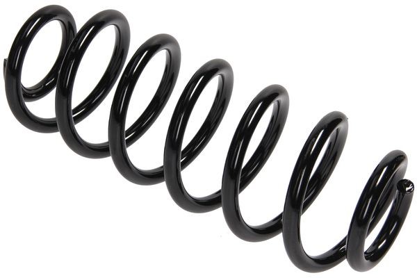 Spiralfjäder, Bakaxel