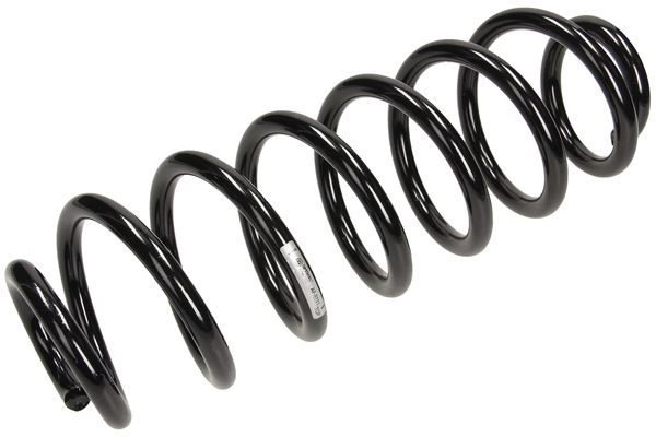 Spiralfjäder, Bakaxel