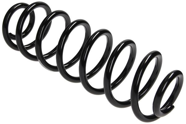Spiralfjäder, Bakaxel