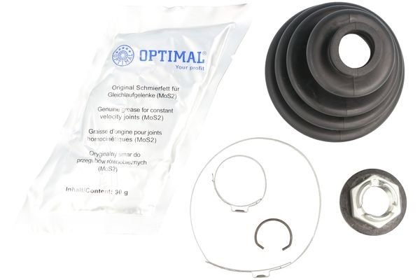 Dammskydd, drivaxel, På hjulsidan, framaxel höger, framaxel vänst