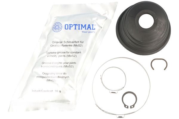Dammskydd, drivaxel, på växellådssidan, framaxel vänster, framaxe