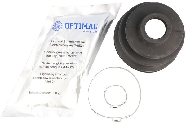 Dammskydd, drivaxel, på växellådssidan, På hjulsidan, framaxel hö