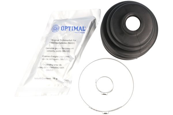 Dammskydd, drivaxel, På hjulsidan, framaxel höger, framaxel vänst