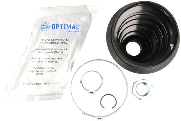 Dammskydd, drivaxel, På hjulsidan, framaxel höger, framaxel vänst Dammskydd, drivaxel, På hjulsidan, framaxel höger, framaxel vänst
