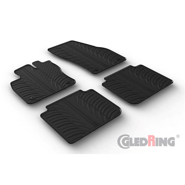 Gummimatta kupé Seat Tarraco , Fram och bak Autostyle GL 0315 AutoStyle